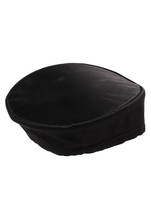 Satin Hat MAISON KRASNOVA | 10032SATINSILKWITHTIESBLACK